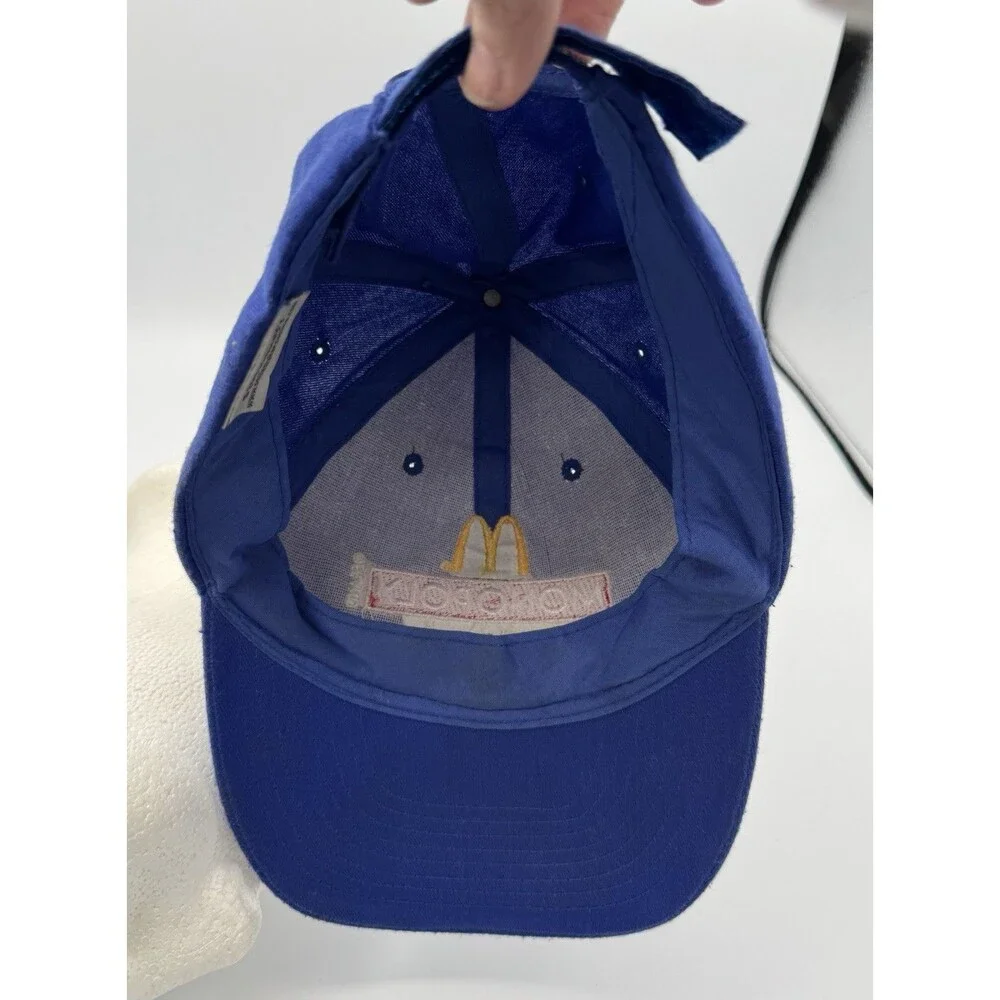 McDonald’s Monopoly Play To Win Hat Blue Adjustable Strapback 2013